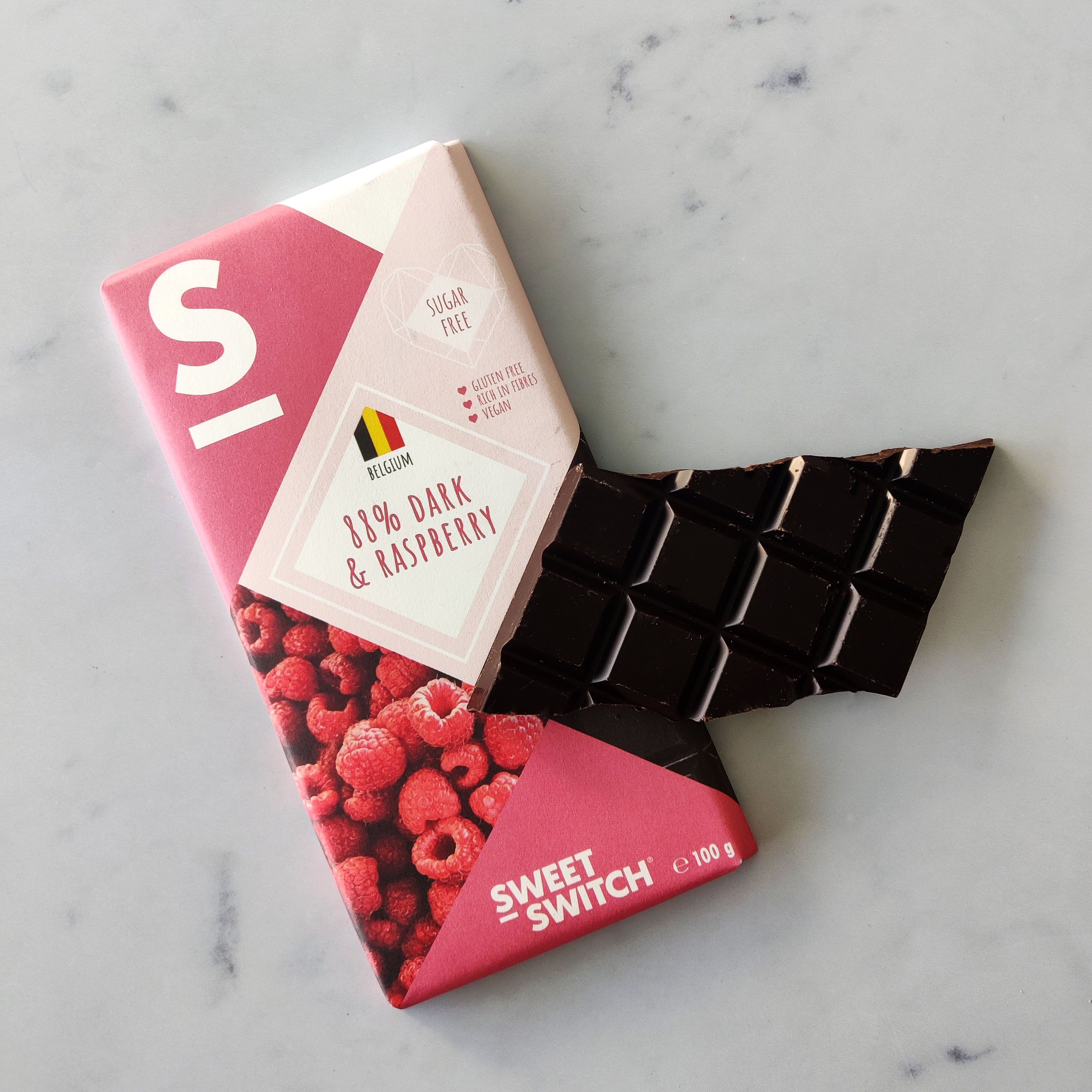 Sweet Switch 88% Dark&Rasperry Chocolate