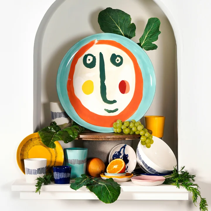 Serax - Feast Face N°2 Servierplatte, mix