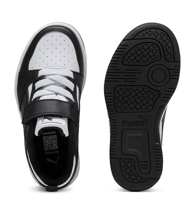 PUMA PUMA REBOUND V6 LO AC   PS 397419 PUMA-WHITE-PUMA-BLACK