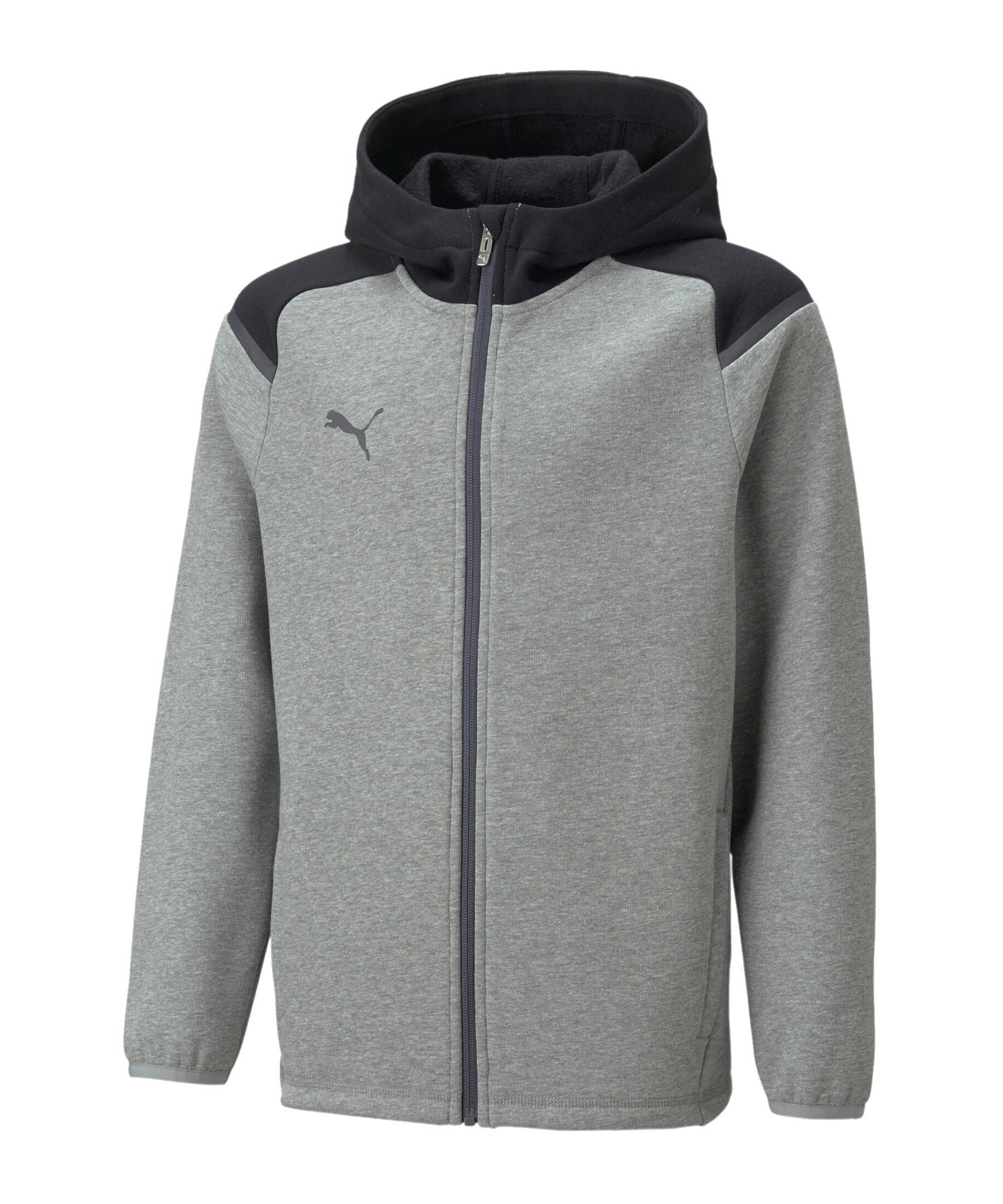 Puma| Kinder Fußball - Teamsport Textil - Jacken teamCUP Casuals Kapuzenjacke Kids