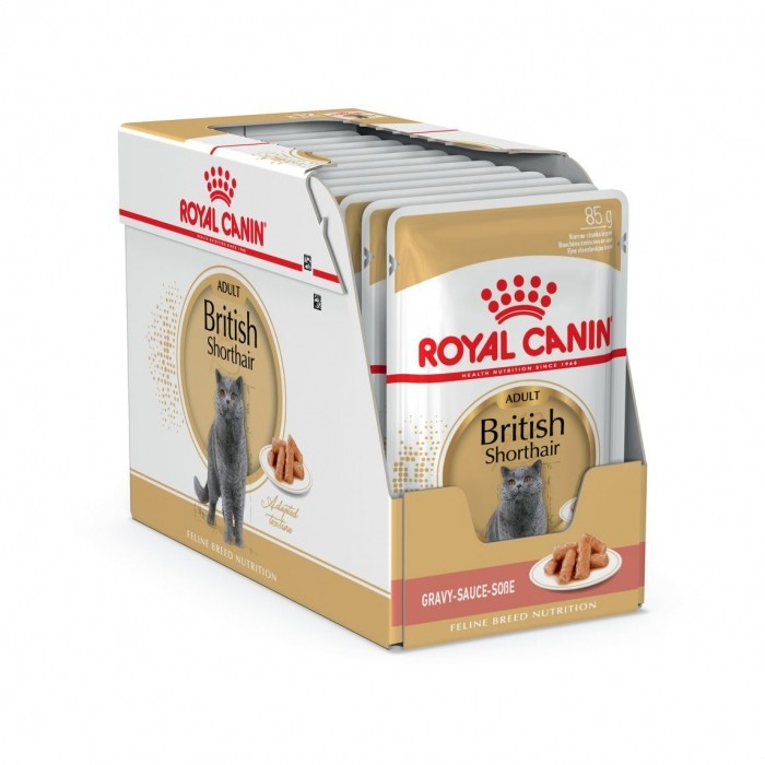 Royal Canin British Shorthair - Pâtée en sachet pour chat