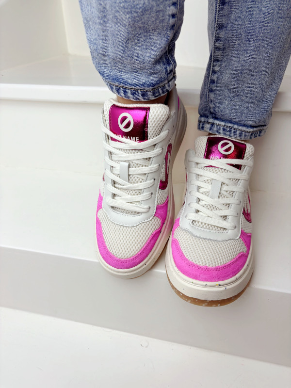 No Name - Sneakers BRIDGET Pink/White