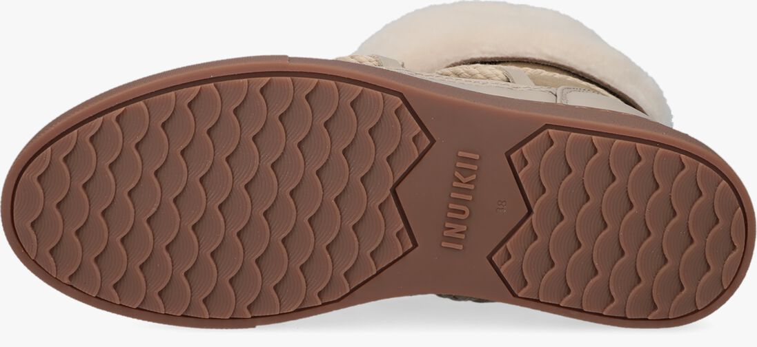 INUIKII taupe inuikii vachtlaarzen classic high laced
