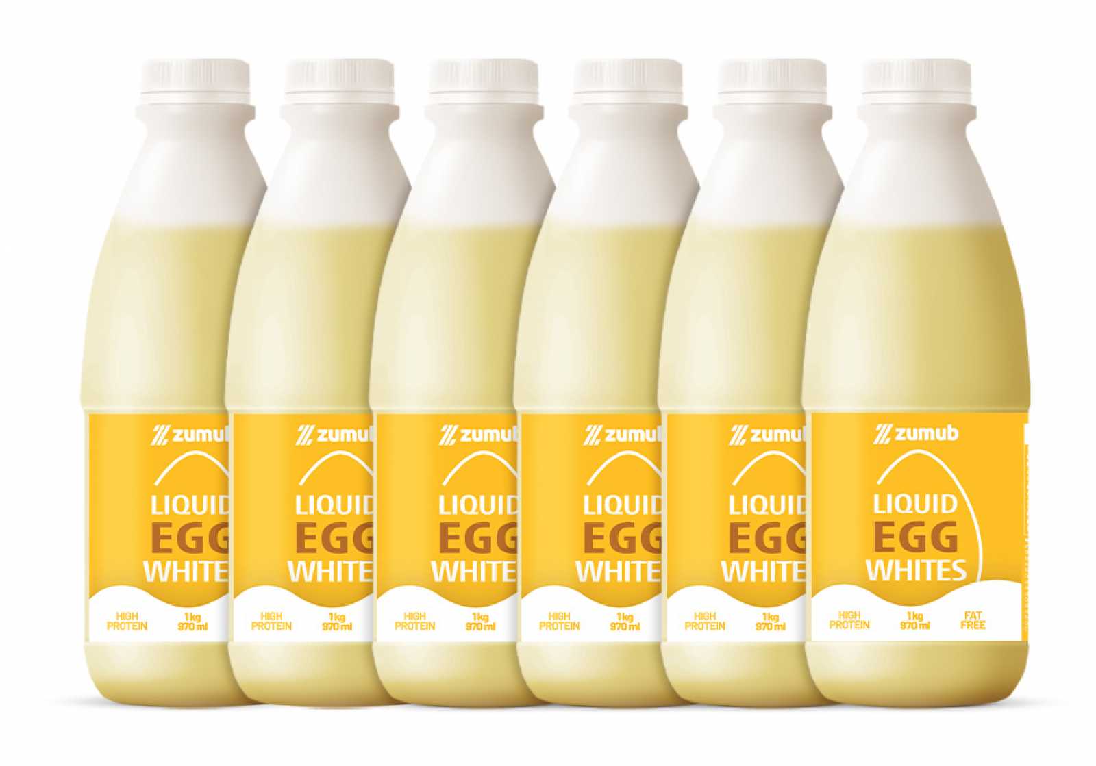 Zumub Zumub Claras de Ovo Líquidas 500g - Oportunidade