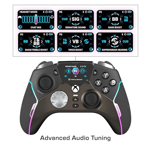 Turtle Beach Stealth Ultra Sans fil Haute Performance avec Station de Charge Rapide, Butée de gâchette réglables et Ecran de Commande pour Xbox Series X|S, Xbox One & PC [Licence officielle pour Xbox]