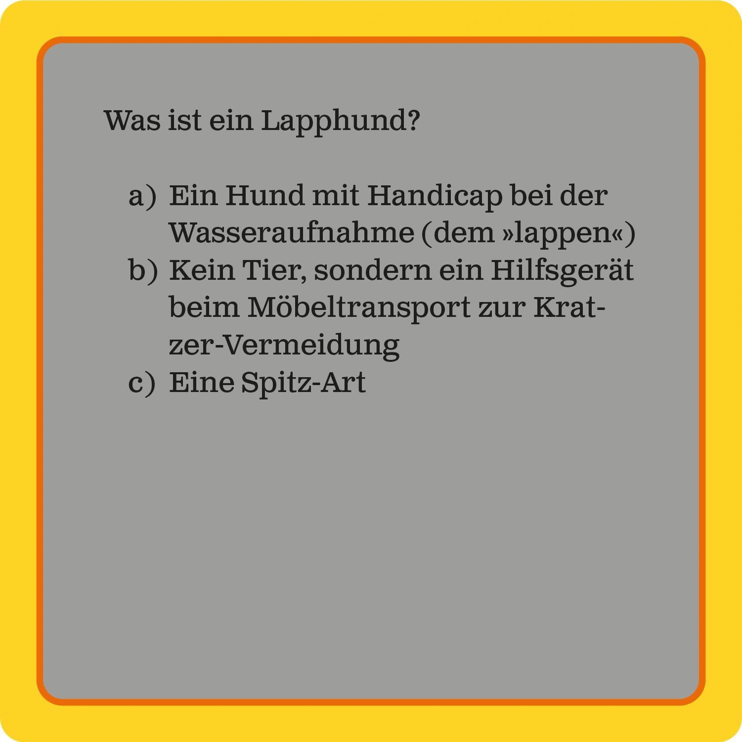 Das Hunde-Quiz (Neuauflage)