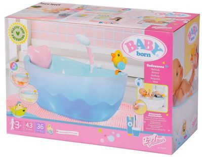 Sourcing - Interactief Bad Met Douche - Voor Baby Born 43cm - Model 832691
