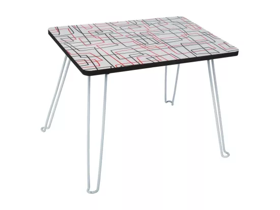 Plateau de petit-déjeuner en bambou 44x30x32h