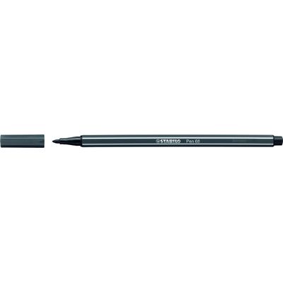 STABILO Pen 68 - Feutre pointe moyenne - gris froid foncé