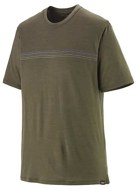 PATAGONIA - TS MC CAP COOL MERINOS GRAPHIC M