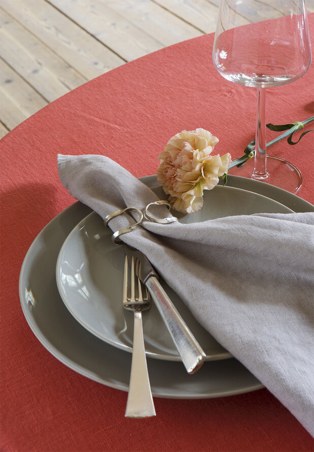 Himla Oslo NAPKIN RING silver 60x25mm 4-pack Silver