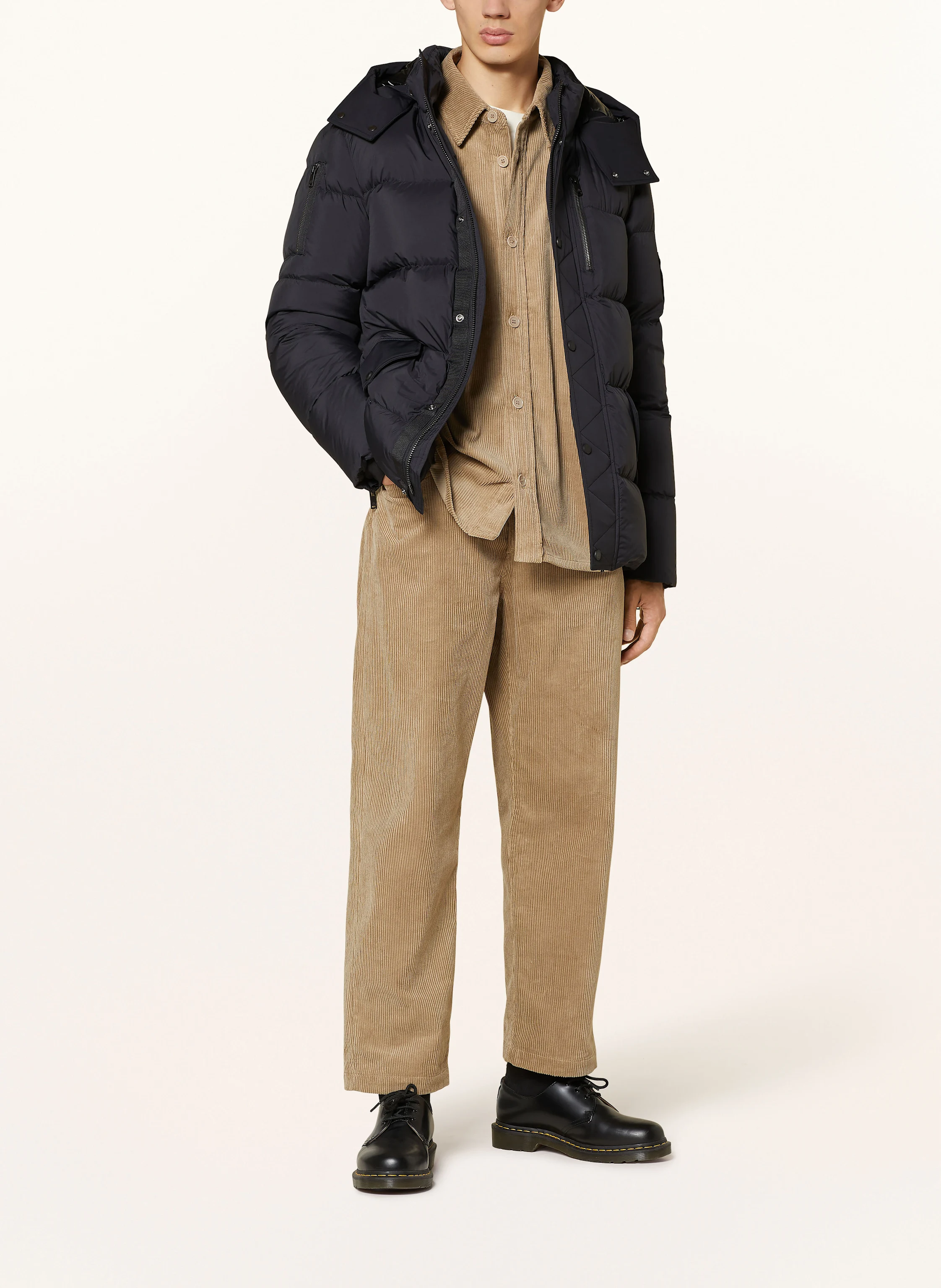 MOOSE KNUCKLES Daunenjacke EVEREST 3Q mit abnehmbarer Kapuze