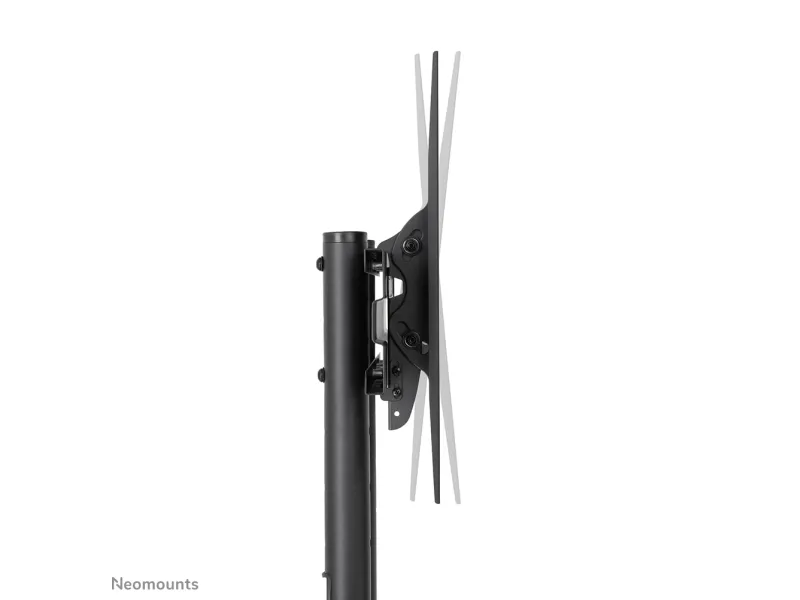 Neomounts FL50-540BL1 - Vogn med hjul - for fladt panel - sort - skærmstørrelse: 37