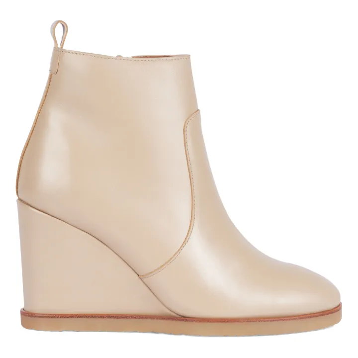 Anthology Paris Bottines Zelie Compensées | Sable