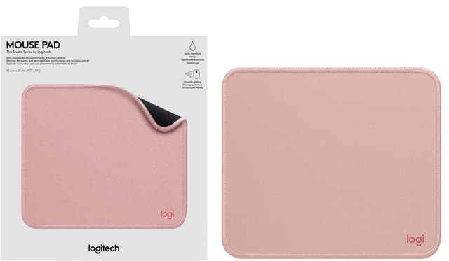 Logitech Studio Series musemåtte (dark rose)