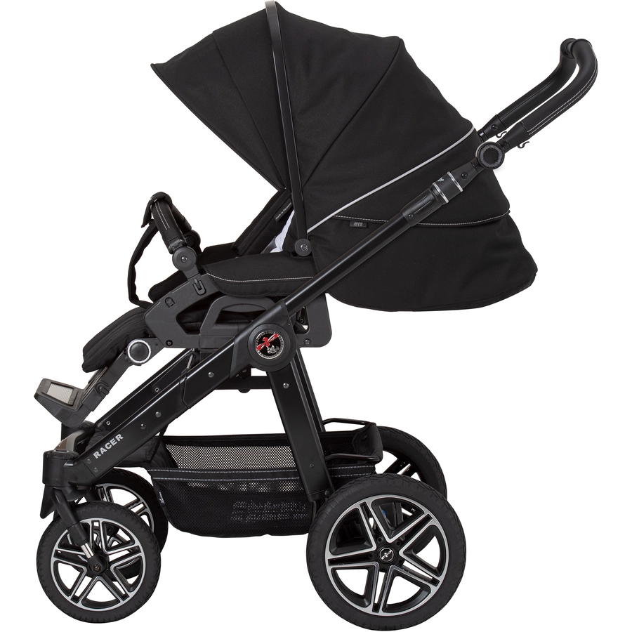 Hartan Kombikinderwagen Racer GTS Casual Collection Black Pinstripe (823)