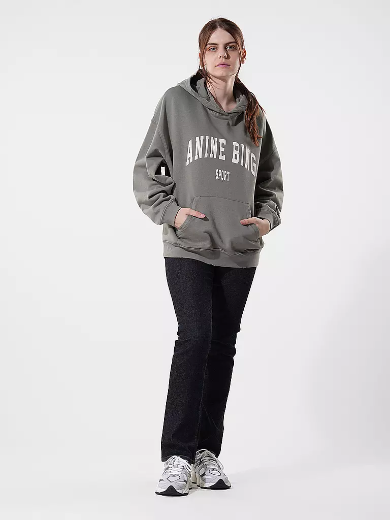 ANINE BING Kapuzensweater - Hoodie Harvey olive