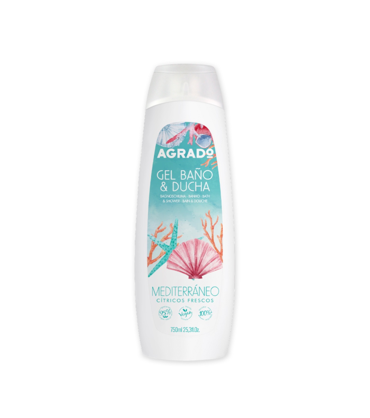 Agrado - *Geles del Mundo* - Gel de banho e duche Mediterrâneo