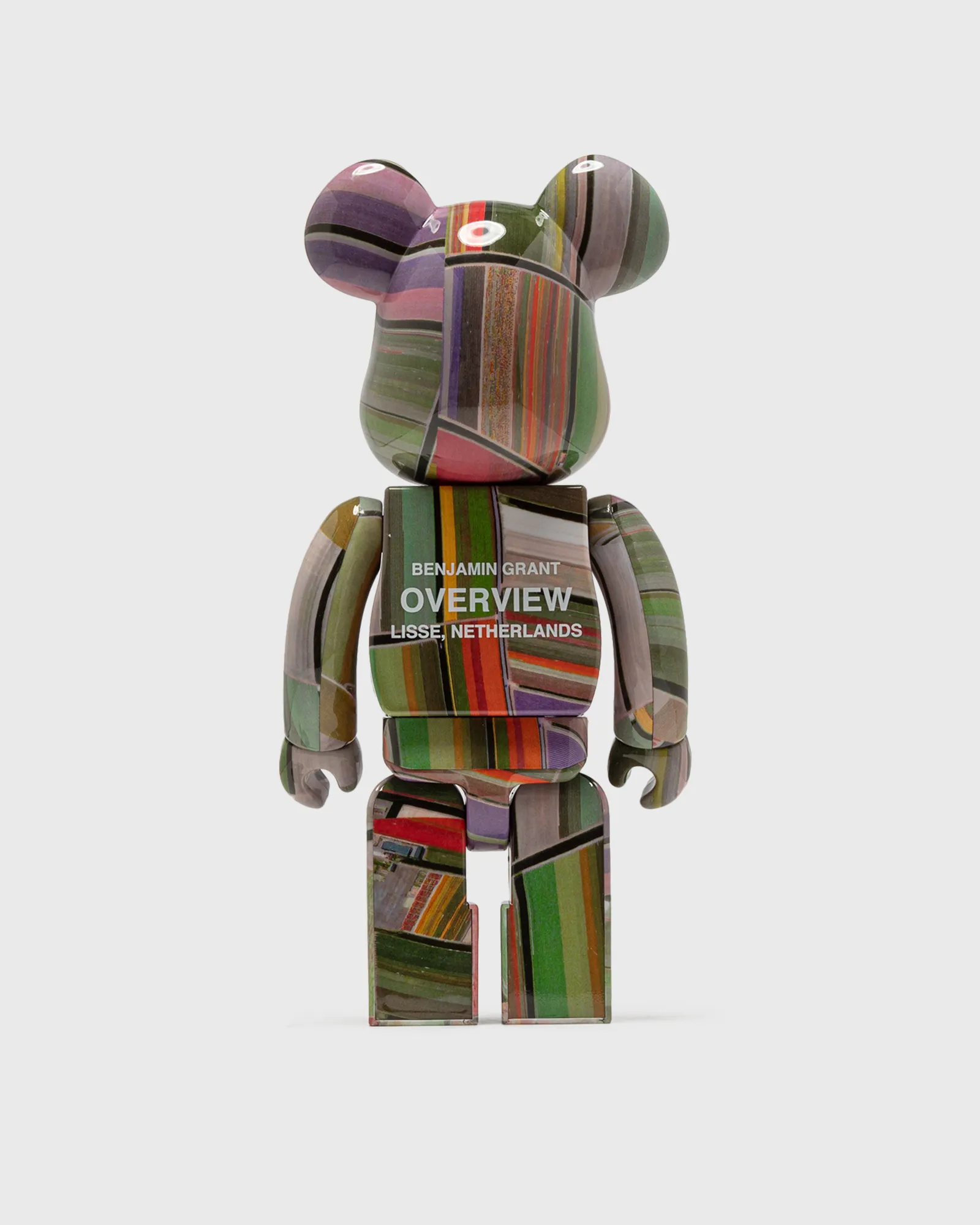 MEDICOM BEARBRICK 1000% BENJAMIN GRANT OVERVIEW LISSE