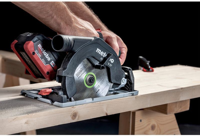Metabo KSA 18 LTX 57 18V Li-Ion cirkelzaagmachine (body in Metaloc) zonder accu's en lader