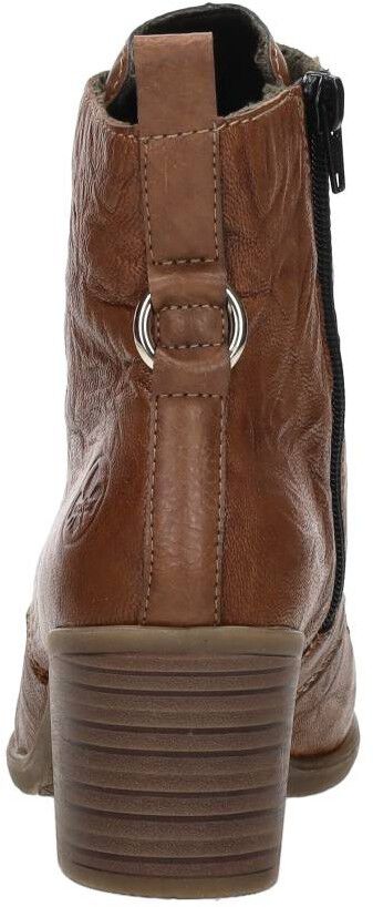 Rieker Veterschoenen Hak cognac