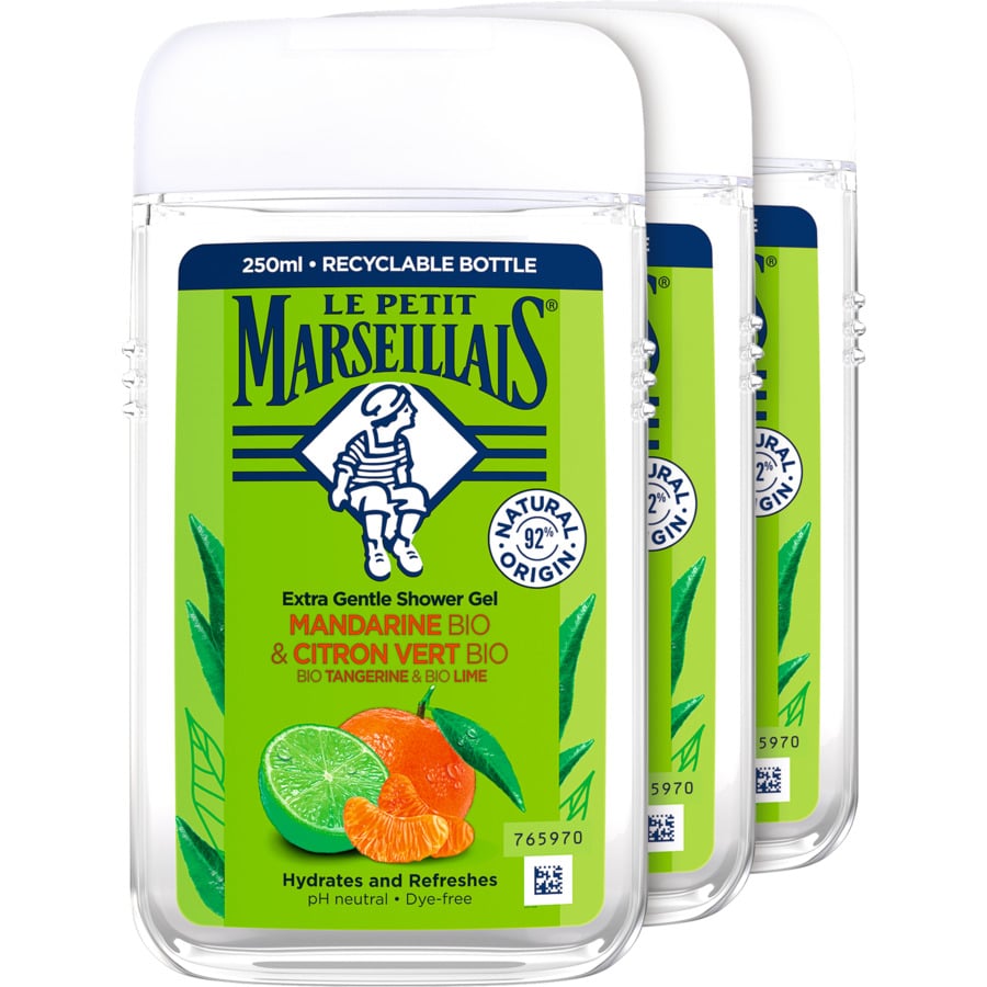Le Petit Marseillais Duschgel Eisenkraut und Zitrone 3 x 250 ml