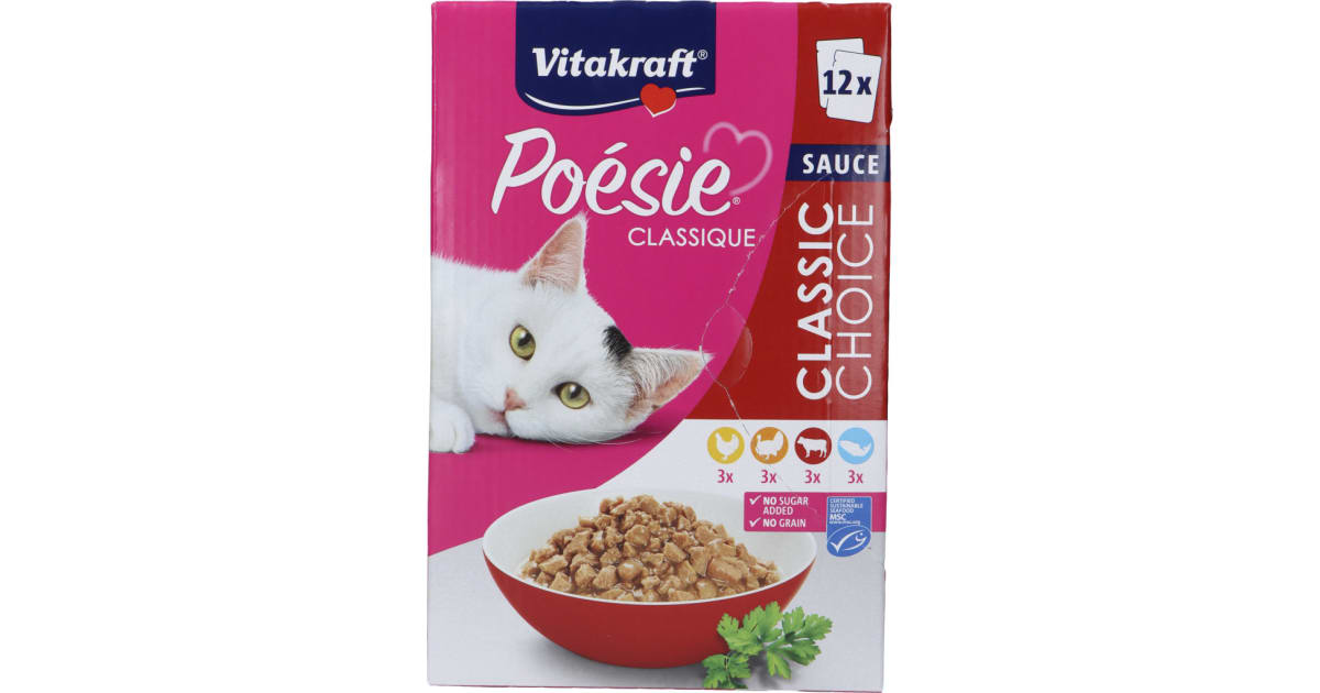 VITAKRAFT Poesie Sauce 12x 85 gr