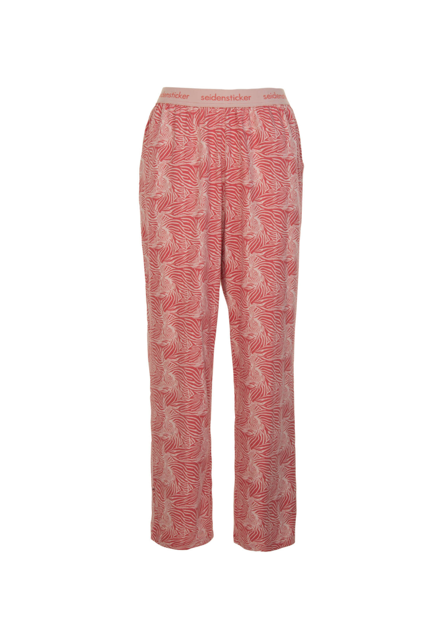 Seidensticker| Damen Pyjama Schwarze Rose