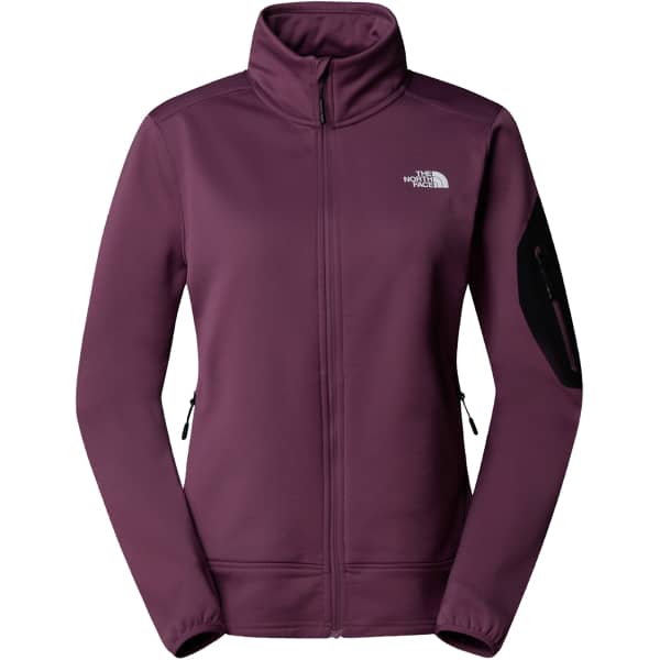 Veste polaire randonnée THE NORTH FACE W MISTYESCAPE FLEECE MIDNIGHT MAUVE/TNF BLACK