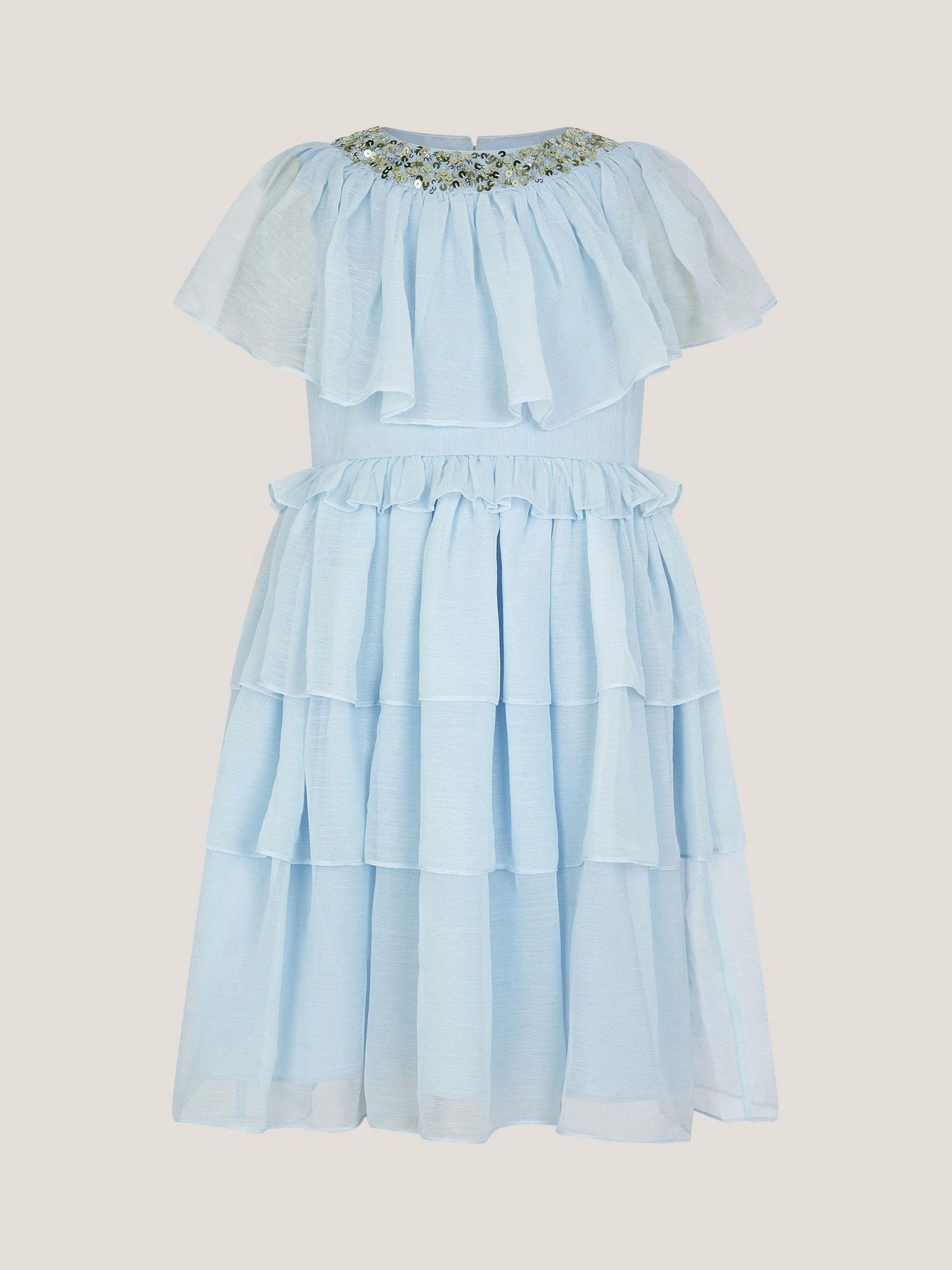 Monsoon Phoebe Ruffle Tiered Party Dress