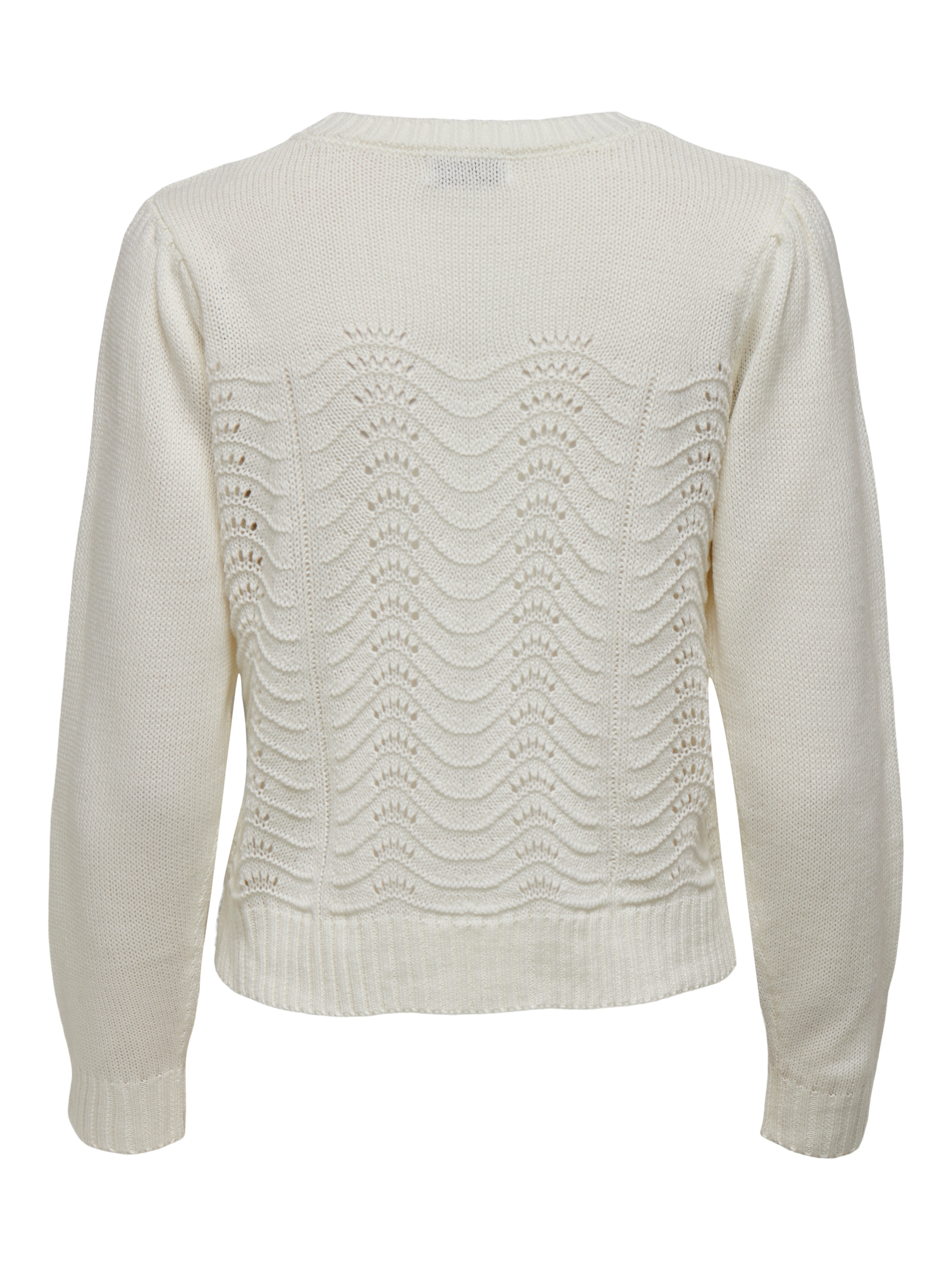 JDYMILO Strickpullover Cloud Dancer