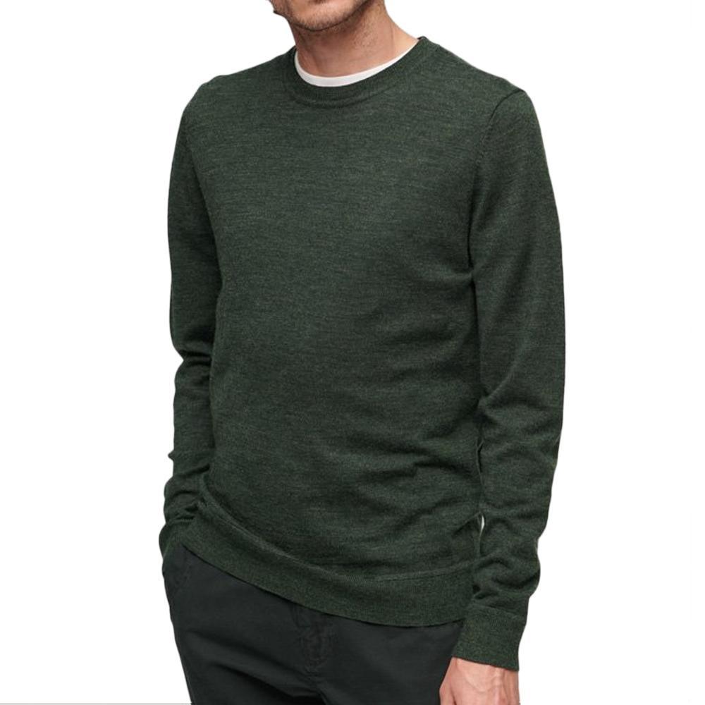 Superdry Pull Vert Homme Superdry Studios Merino