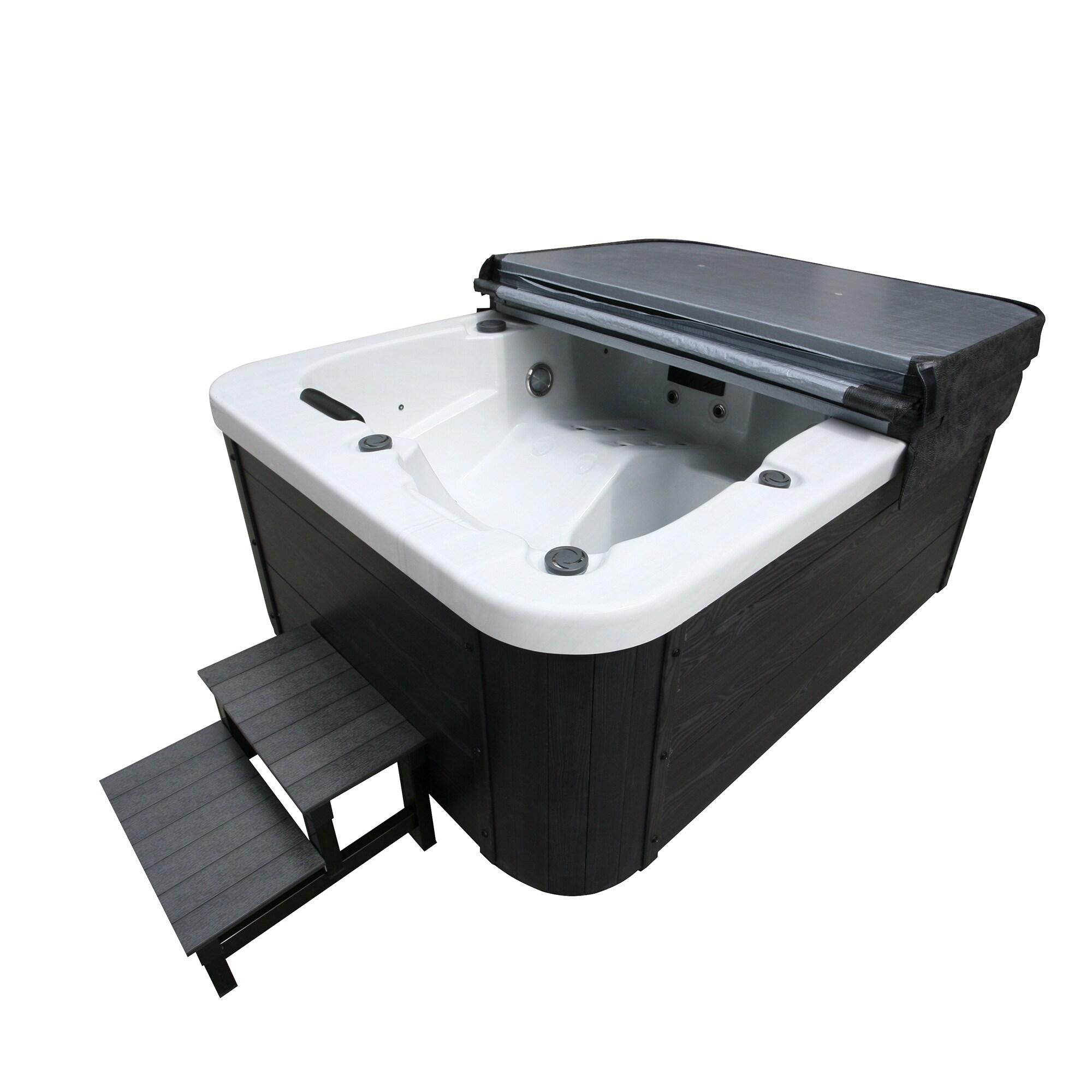 Home Deluxe Outdoor Whirlpool Thermoabdeckung Marble
