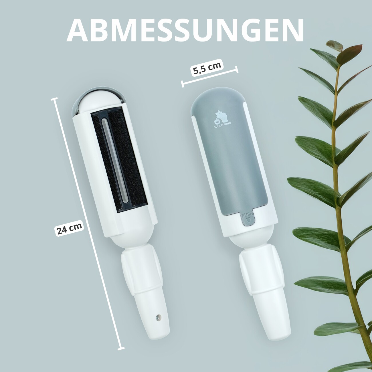Schlitzohr Fusselrolle Hairbert Fusselbürste Tierhaarentferner