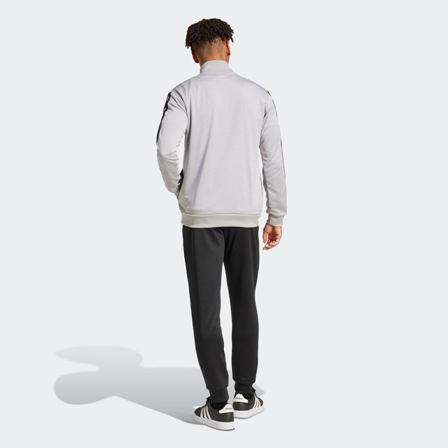 adidas Sportswear Trainingsanzug »M 3S FT TT TS«, 2 Stk. drei Streifen Tracksuit aus weichem French-Terry-Material