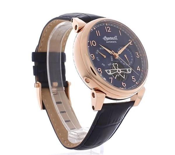 Ingersoll 1892 Swing Blue Rose Gold Watch I12702