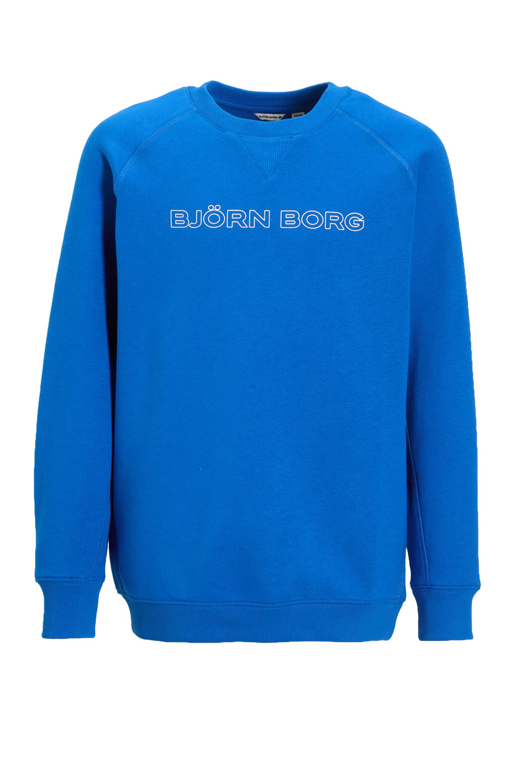 Björn Borg sweater met logo blauw