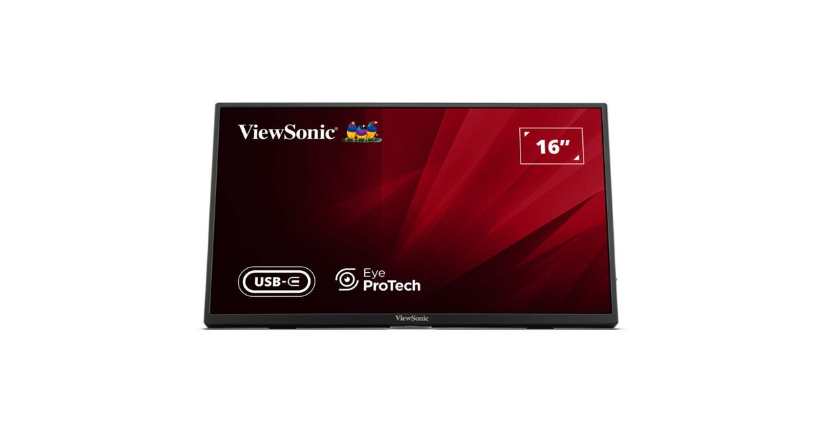 ViewSonicVA1650 Lichtgewicht draagbare monitor 16
