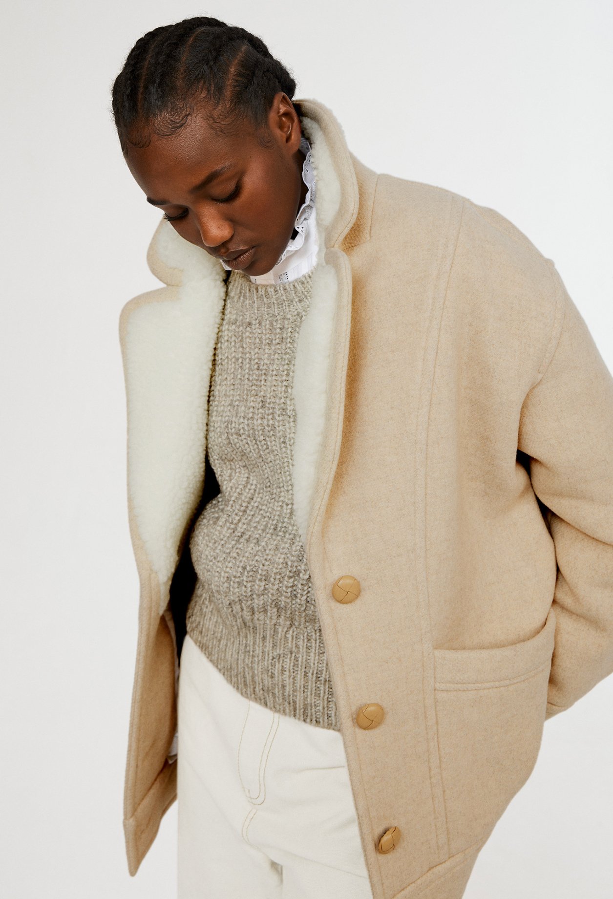 Manteau en laine