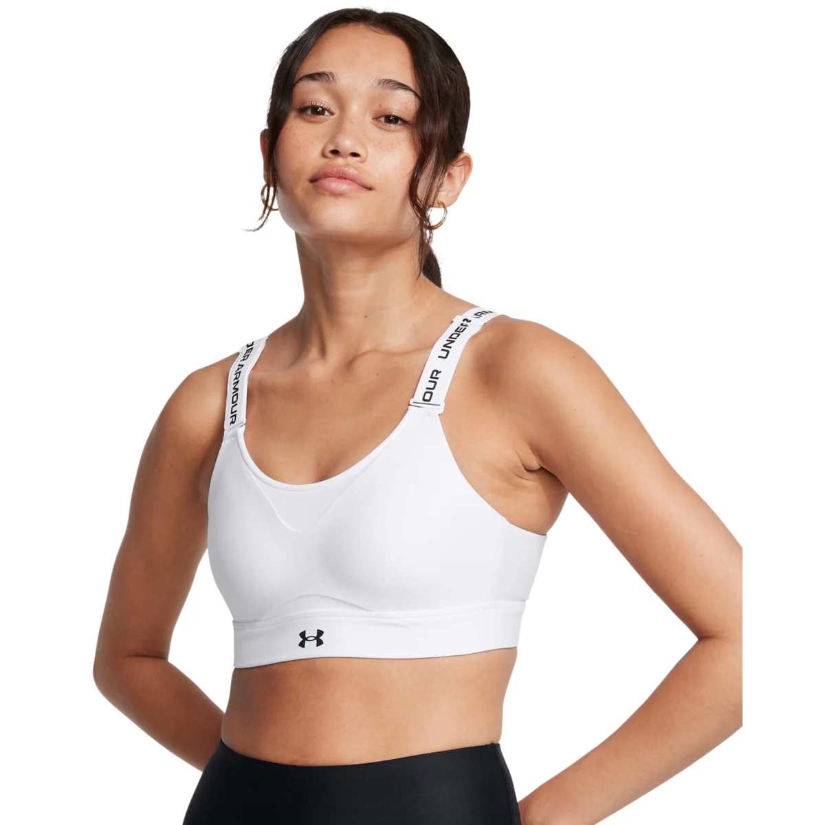 Under Armour UA Infinity High 2.0 Bra White