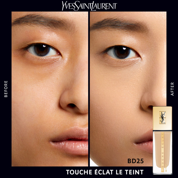 Yves Saint Laurent Touche Éclat Le Teint<br>25 ml, Dispenser, Warm Beige BD25