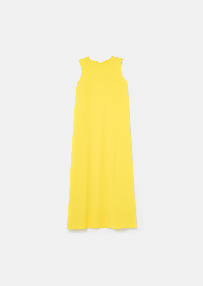 Robe Roxyjaune en crêpe