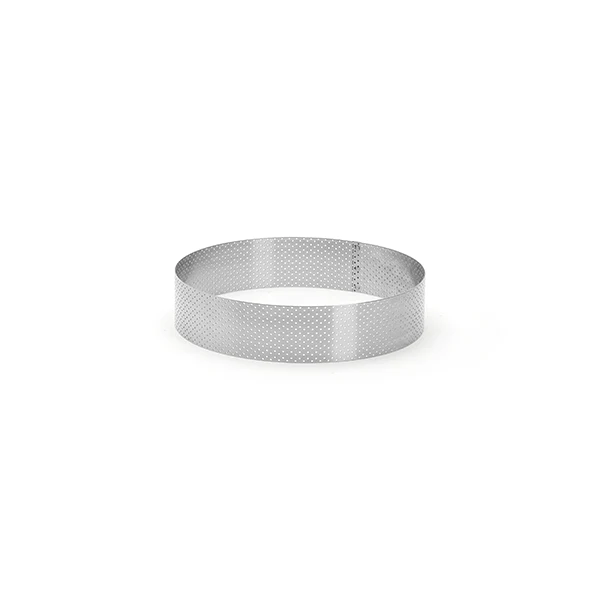 Cercle perforé inox 20 cm De Buyer