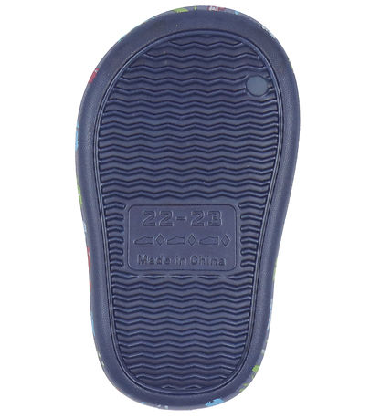 BECO Badesandalen - Sealife - Blau