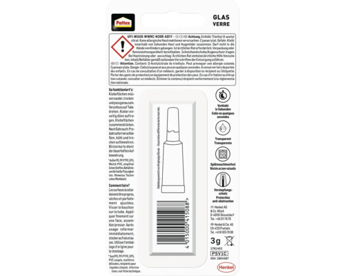 Pattex Glas Vloeibare Superlijm 3 g