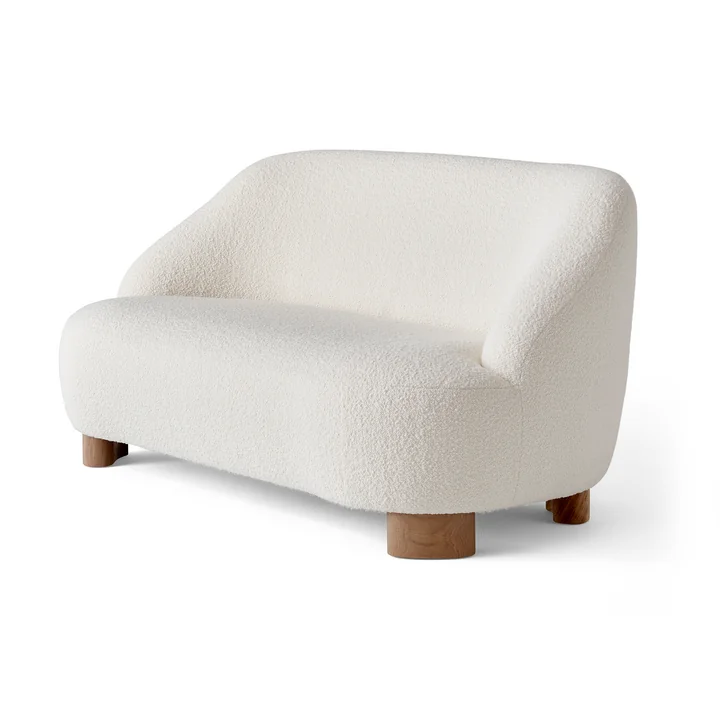 &Tradition - Margas LC3 2-Sitzer Sofa, Eiche geölt / elfenbein (Karakorum 001)