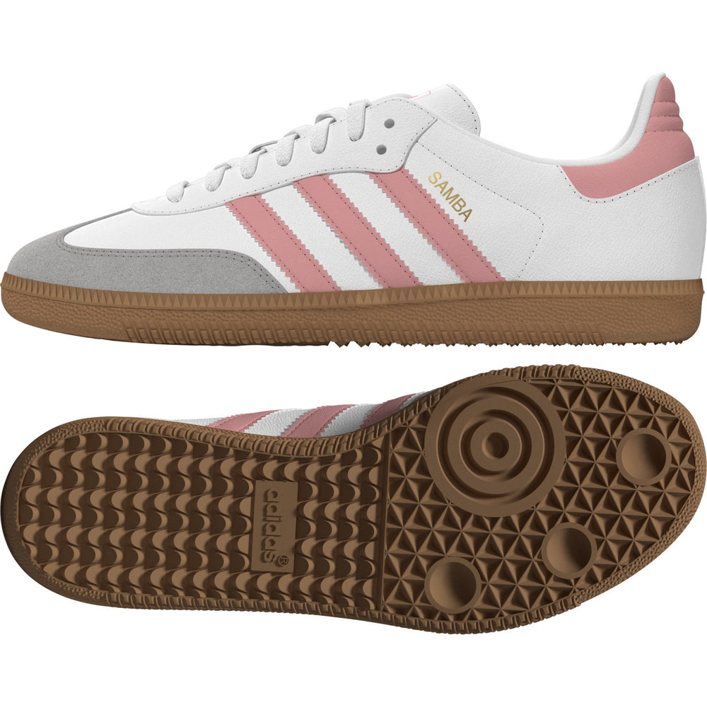 Køb adidas Originals Ftwr White/Semi Pink Spark/Gum 3 Samba Og J Sneakers