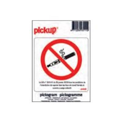 Pickup - Pictogramme - Interdiction de vapoter - 100 x 100 mm