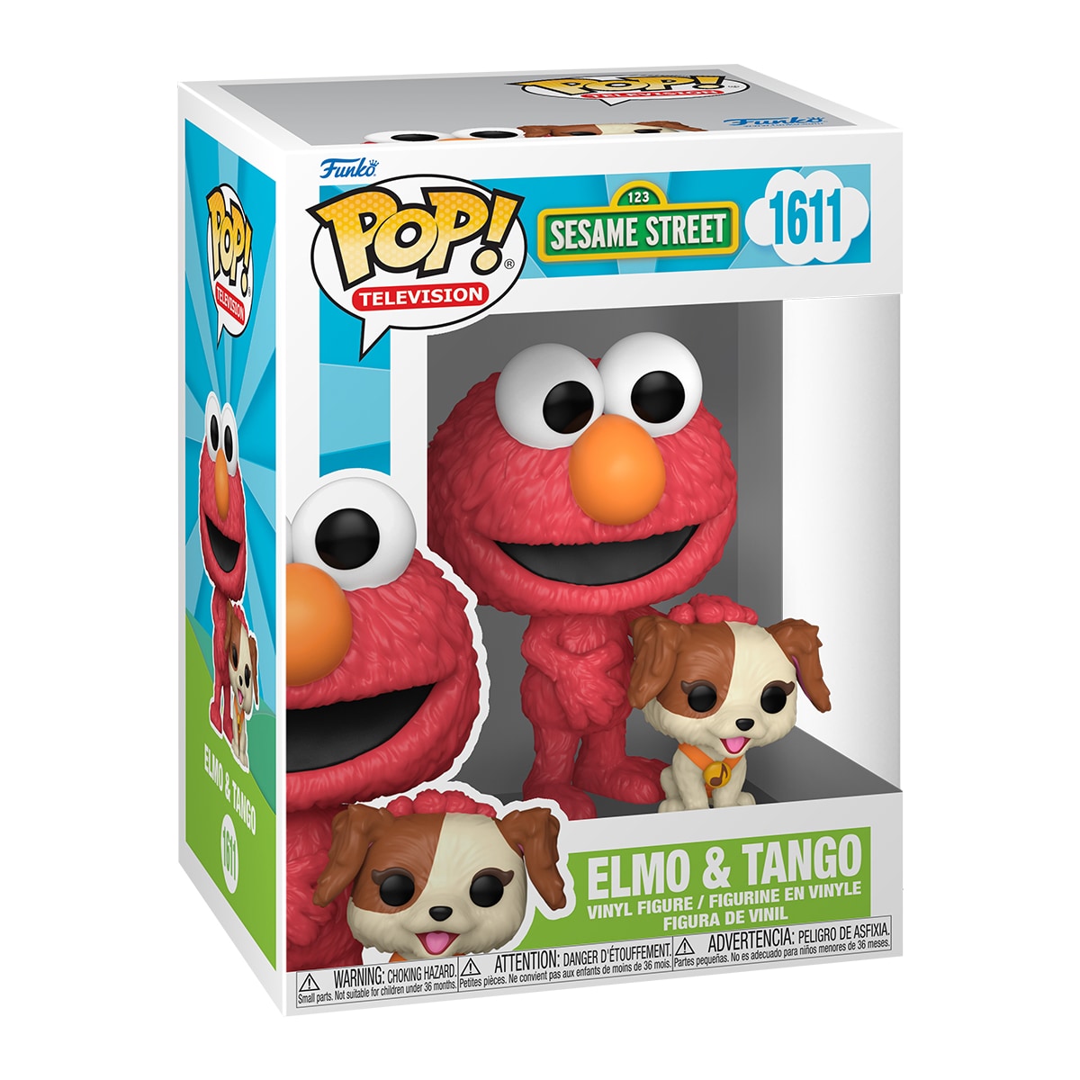 Funko POP SS actionfigur (S3 Elmo & Tango)