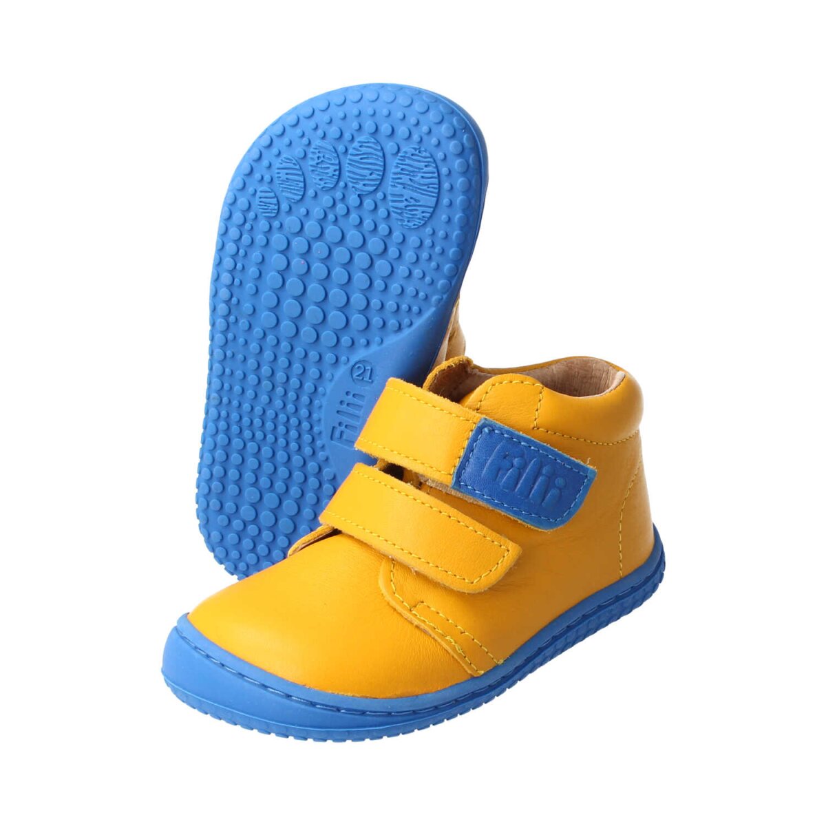 3213-55 mustard CHAMELIION nappa leather velcro Weite/W